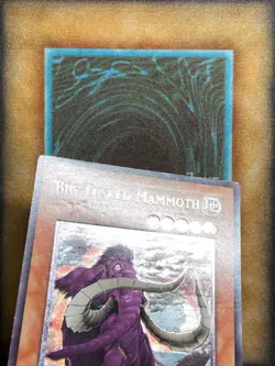 Yugioh Big-Tusked Mammoth FET-EN015 Ultimate Rare MP - Image 3