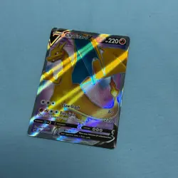 Pokemon Card Charizard V SWSH050 Black Star Promo Champions Path - Image 1