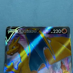 Pokemon Card Charizard V SWSH050 Black Star Promo Champions Path - Image 2