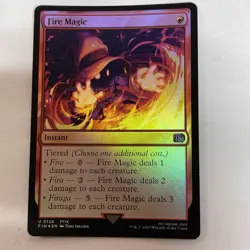 Fire Magic Final Fantasy Foil Uncommon #136 - Image 1