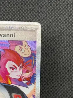 Pokemon TCG Destined Rivals Team Rockets Giovanni Card Sir Eng 238/182 Mint! - Image 3