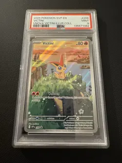 Victini 208 Sv: Scarlet & Violet Promo Card Holo PSA 9 - Image 1