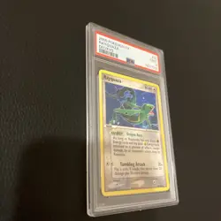 Pokemon PSA 9 MINT Rayquaza 22/107 EX Deoxys Non Holo Rare 2005 Graded Card - Image 4