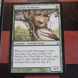 Mtg Timber Protector and Treefolk Harbinger LP Lorwyn Treefolk Magic Cards - Image 4