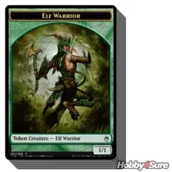 10 pcs Elf Warrior Token (11/15) M/NM Magic: The Gathering MTG Masters 25 - Image 1