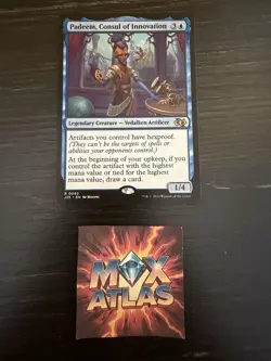 MTG - Padeem, Consul of Innovation - Anime - Foundations - Jumpstart 62 NM - Image 1