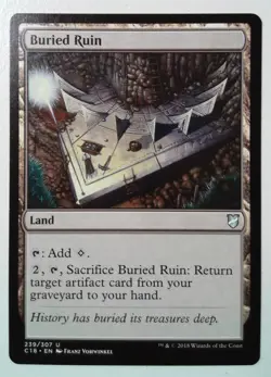 Buried Ruin *Uncommon* Magic MtG x1 Jumpstart - Image 1