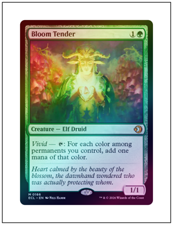 1x Bloom Tender, Foil, Lorwyn Eclipsed, Magic MTG NM - Image 1