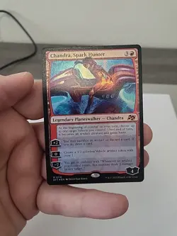 MTG - Chandra, Spark Hunter - Aetherdrift (DFT) - Foil - 0116 - NM - Image 3