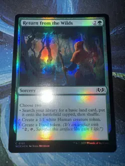 Return from the Wilds Wilds of Eldraine Foil - Image 1