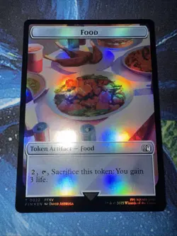 Hero (0002) Food Double-Sided Token Final Fantasy Foil - Image 2