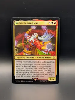 MTG - Kefka, Dancing Mad - SURGE FOIL - Legendary Creature - FIC #84 - Rare - NM - Image 1