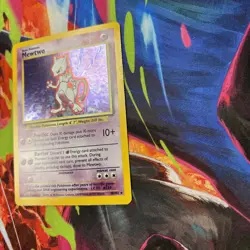 Pokemon TCG Mewtwo Base Set 10/102 Holo 1999-2000 Wizards Base Set Copyright... - Image 3
