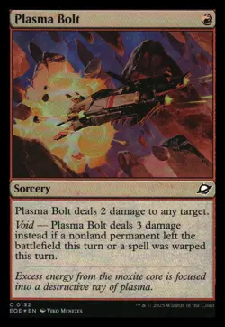 Plasma Bolt Foil Edge of Eternities MTG NM - Image 1