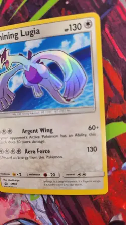 Shining Lugia SM82 Promo SM Black Star Promos Pokemon NM-LP - Image 2