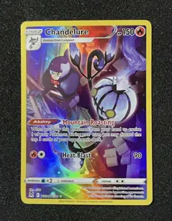 Chandelure TG04/TG30 Lost Origin Trainer Gallery Ultra Rare - Pokemon TCG - Image 1