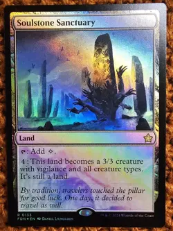 ✨Soulstone Sanctuary✨ MTG | Foundations | NM/M | Foil | R 0133 - Image 1