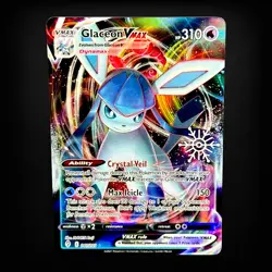 Pokemon TCG Miscellaneous Cards & Products Glaceon VMAX #041/203 Ultra Rare NM - Image 1
