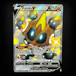 Pokemon TCG Shining Fates: Shiny Vault Falinks V #SV115/SV122 Shiny Holo Rare NM - Image 1