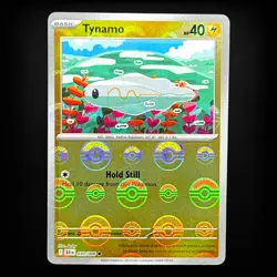 Pokemon TCG SV: Black Bolt Tynamo (Poke Ball Pattern) #030/086 Common NM - Image 1