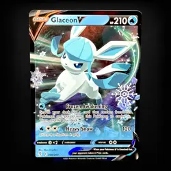 Pokemon TCG Miscellaneous Cards & Products Glaceon V #040/203 Ultra Rare NM - Image 1