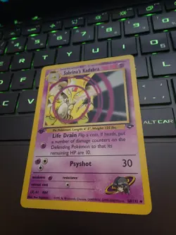 Sabrina’s Kadabra 1st Edition 58/132 – Gym Heroes – Non-Holo – NM Pokemon Card - Image 3