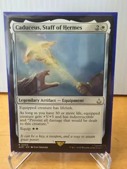 Caduceus, Staff of Hermes Universes Beyond: Assassin's Creed MTG Non-Foil - Image 1