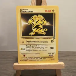 Pokemon TCG Electabuzz Base Set 2 Regular Rare Card 24/130 - Image 1