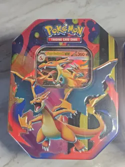 Mega Charizard X and Y Ex Tins Factory SEALED Set of 2 Pokemon TCG - Image 2