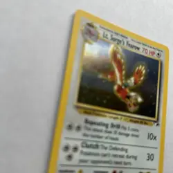 Pokemon TCG Lt. Surge's Fearow Holo Rare Gym Heroes - Image 2