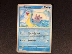 Lapras 131/165 Reverse Holo Scarlet & Violet 151 Pokemon TCG NM - Image 1