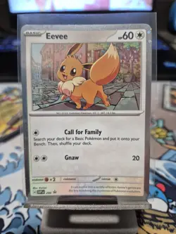 Eevee SVP200 Black Star Cosmos Holo Promo Destined Rivals Pokemon TCG NM - Image 1