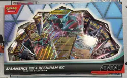 Pokemon TCG Salamence ex & Reshiram ex Premium Collection Box Sealed New - Image 1