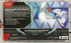 Pokemon TCG Salamence ex & Reshiram ex Premium Collection Box Sealed New - Image 2