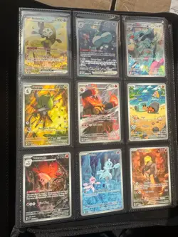 Pokemon Black Bolt & White Flare Illustration Rare Lot Of 41 Volcarona Hilda Sir - Image 1