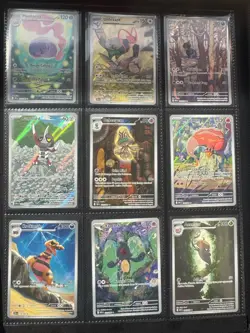 Pokemon Black Bolt & White Flare Illustration Rare Lot Of 41 Volcarona Hilda Sir - Image 2
