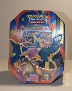Pokemon TCG: Mega Charizard Y Tin - Brand New Sealed!! - Image 1