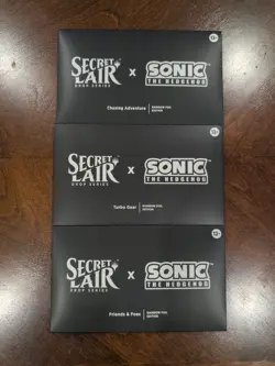 MTG Secret Lair x SONIC: Complete FOIL Set - New & Sealed - Image 1