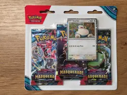 Pokemon TCG: Twilight Masquerade Snorlax Triple Blister - New & Sealed ✅🔥 - Image 1