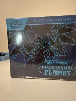Phantasmal Flames Pokemon Center Elite Trainer Box ETB - Image 1