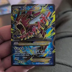 Pokemon M Gyarados EX Ultra Rare Holo Breakpoint 115/122 240 HP Blast Geyser - Image 1