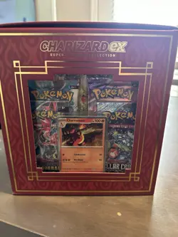 Pokemon TCG Charizard ex Super Premium Collection New/Sealed - 10 Packs - Image 2