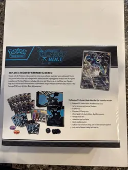 Pokemon Black Bolt - Elite Trainer Box ETB TCG Scarlet & Violet New Sealed - Image 2