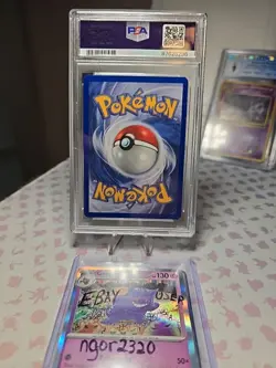 PSA 9 Flygon 2006 Pokemon EX #7 Flygon-Holo Holon Phantoms - Image 4