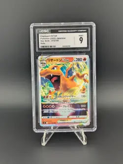 Charizard VSTAR 015/100 CGC 9 Mint Japanese Star Birth Pokemon - Image 2