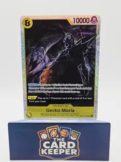 Gecko Moria - OP14-104 SR - The Azure Sea's Seven Foil - Image 1