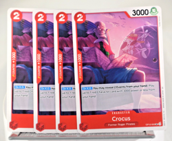 OP12-003 Crocus (UC) Legacy of the Master One Piece CCG x4 Playset - Image 1