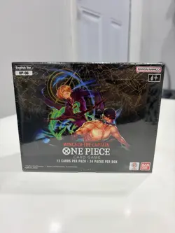 Bandai One Piece TCG Wings of The Captain OP-06 MINTY Booster Box Sealed English - Image 1