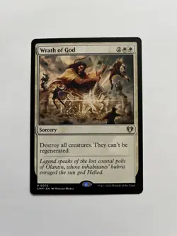 Wrath of God Commander Masters Regular NM MTG - Image 1