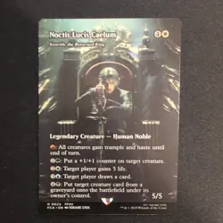 MTG Final Fantasy Through the Ages, Noctis Lucis Caelum - Borderless - Image 1